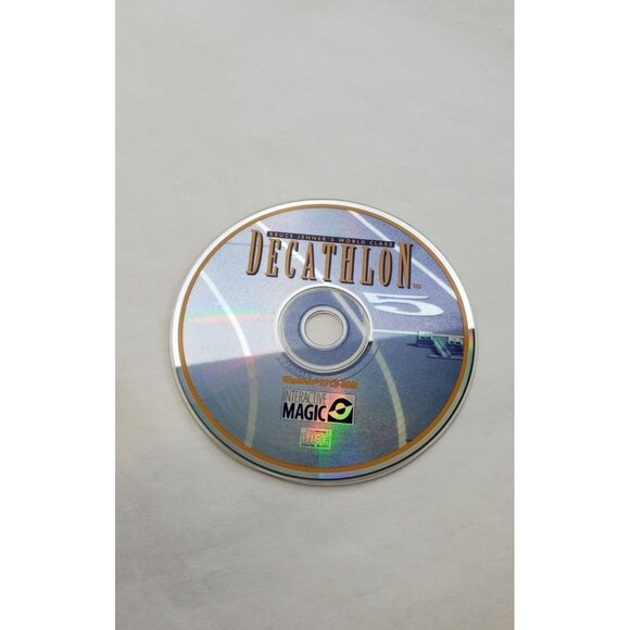 Bruce Jenner's World Class Decathlon PC Game CD-ROM - DISC ONLY! - Picture 2 of 3